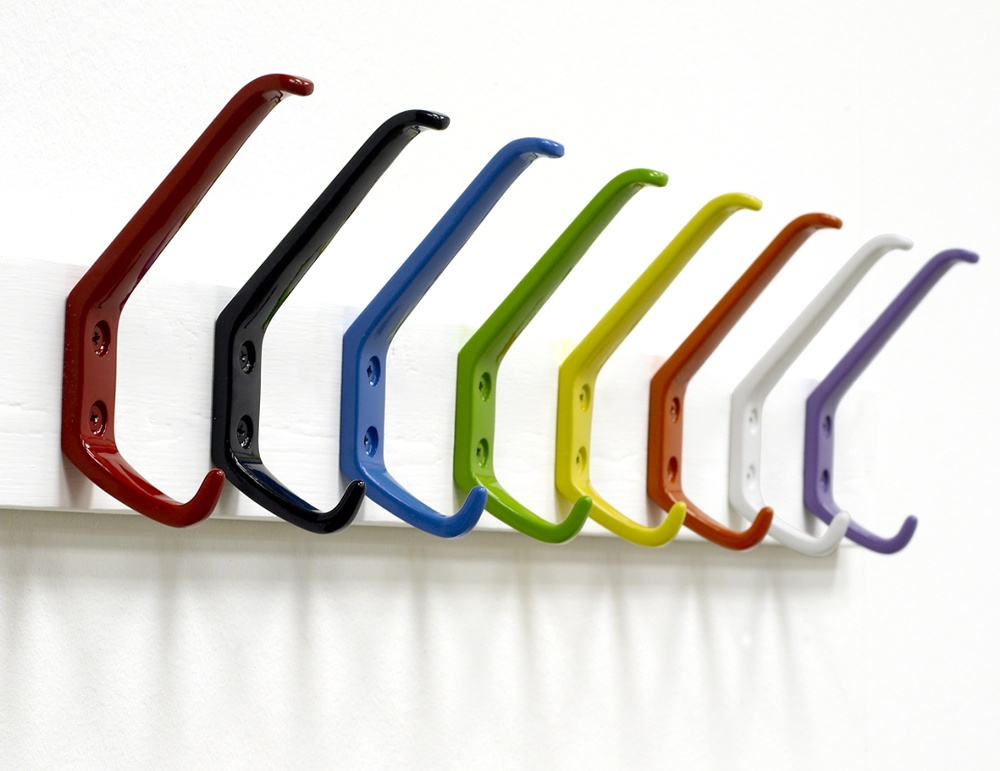 Stora krokar, CHILD, set of 2, Habo, 9,6 x H17,5 cm, Vit i gruppen Förvaring / Hallförvaring / Krokar och hängare hos SmartaSaker.se (42823)