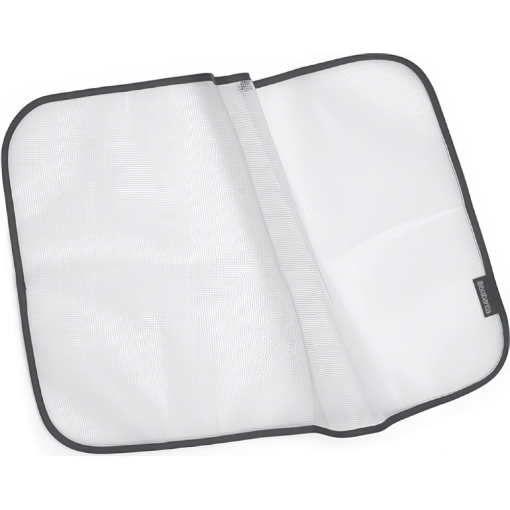 Strykduk för känsliga kläder, BRABANTIA IRONING CLOTH, 60 x 40 cm, Vit / svart i gruppen Förvaring / Tvätt och tork / Stryktillbehör hos SmartaSaker.se (42830)