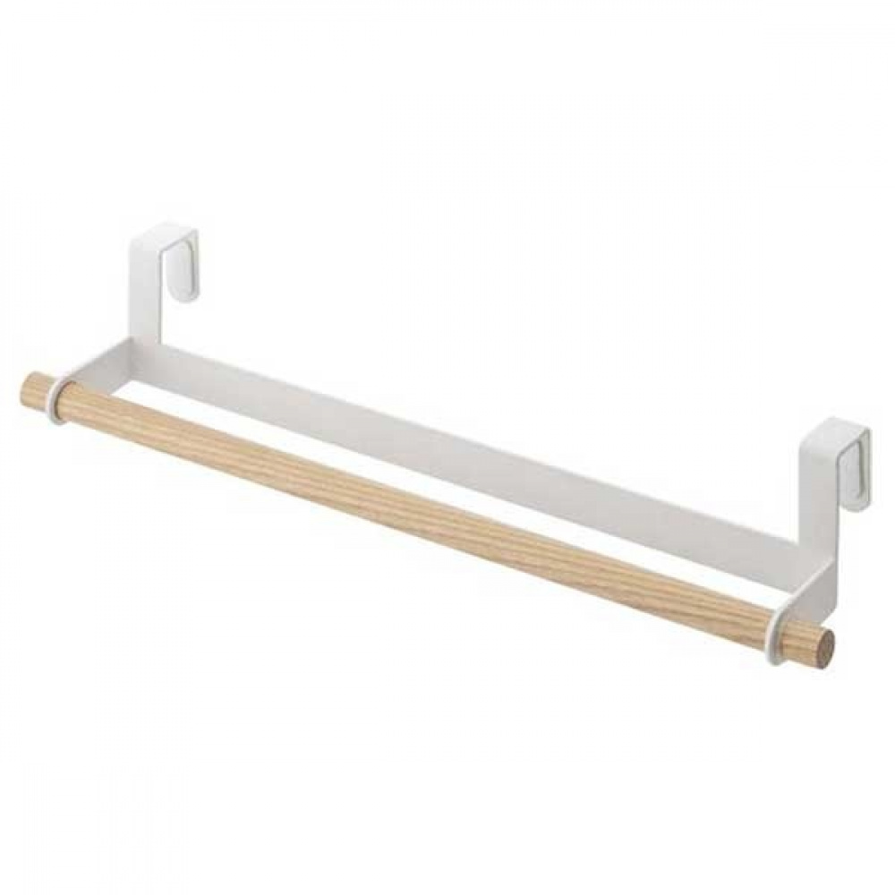 Stång för handduk, över skåpdörr, TOSCA TOWEL HANGER, Large, Yamazaki, Vit i gruppen Förvaring / Sovrumsförvaring / Dörrkrokar hos SmartaSaker.se (42842)