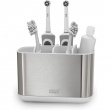 Ställ för eltandborstar, EASY STORE STEEL, 18 x 9 x H 11,5 cm, Joseph Joseph, Rostfritt stål / Vit Ställ för eltandborstar, EASY STORE STEEL, 18 x 9 x H 11,5 cm, Joseph Joseph, Rostfritt stål / Vit