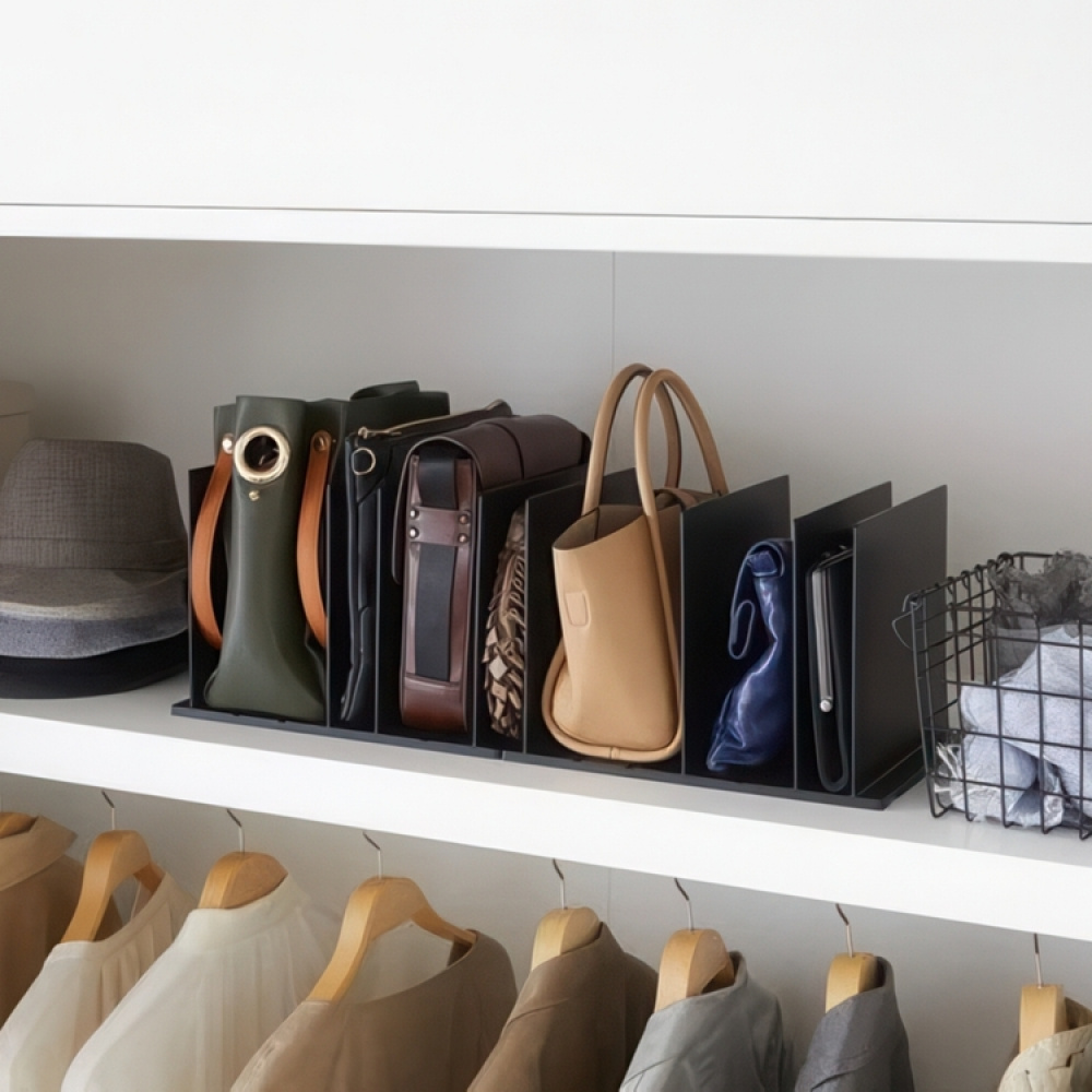 Ställ för handväskor, 2 st, SMART BAG ORGANISER, Yamazaki i gruppen Förvaring / Garderobsförvaring / Väskförvaring hos SmartaSaker.se (42869)