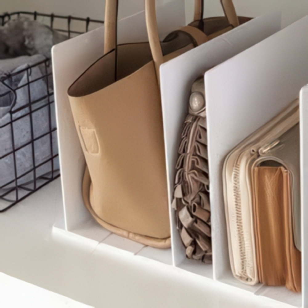 Ställ för handväskor, 2 st, SMART BAG ORGANISER, Yamazaki i gruppen Förvaring / Garderobsförvaring / Väskförvaring hos SmartaSaker.se (42869)