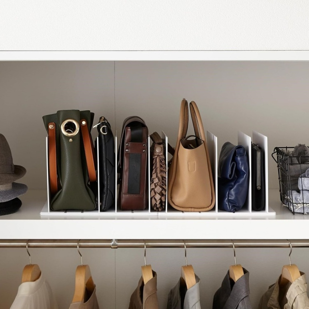 Ställ för handväskor, 2 st, SMART BAG ORGANISER, Yamazaki i gruppen Förvaring / Garderobsförvaring / Väskförvaring hos SmartaSaker.se (42869)