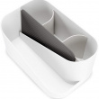Ställ för hårtork mm , UMBRA GLAM HAIR TOOLS ORGANISER, 26,5 x 17 x H 12,5 cm, Vit / grå Ställ för hårtork mm , UMBRA GLAM HAIR TOOLS ORGANISER, 26,5 x 17 x H 12,5 cm, Vit / grå