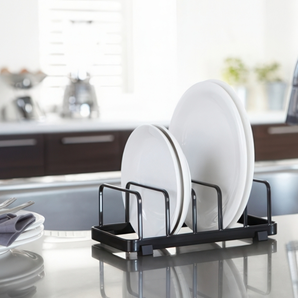 Ställ för tallrikar, TOWER DISH STAND, 22 x 11 x H 7 cm, Yamazaki i gruppen Förvaring / Köksförvaring / Diskställ och diskbänk hos SmartaSaker.se (42878)