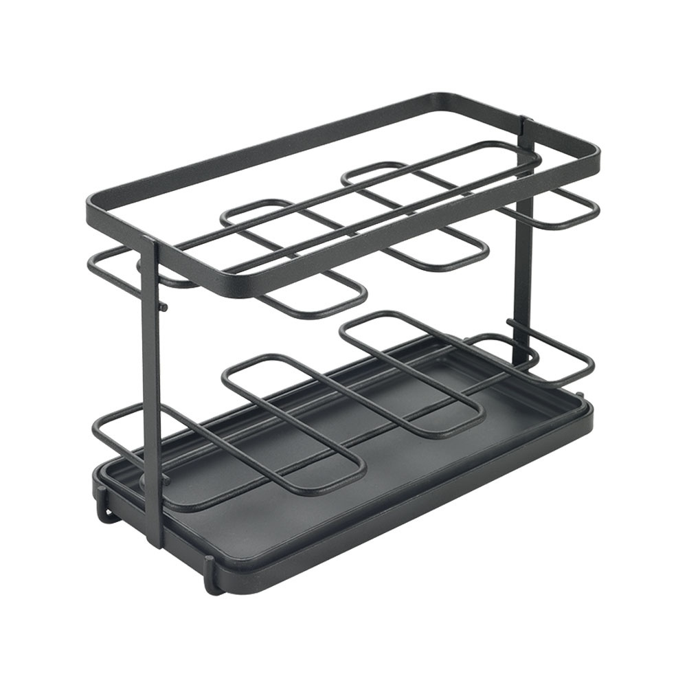 Ställ i metall för köksredskap, TOKYO TOOL RACK, 23 x 11 x H 17 cm, Svart i gruppen Förvaring / Köksförvaring hos SmartaSaker.se (42881)