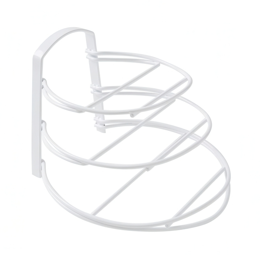 Ställ i metall för stekpannor eller tallrikar, 3 plan, KITCHEN ORGANIZER, vit i gruppen Förvaring / Köksförvaring / Organisera köksskåp hos SmartaSaker.se (42882)