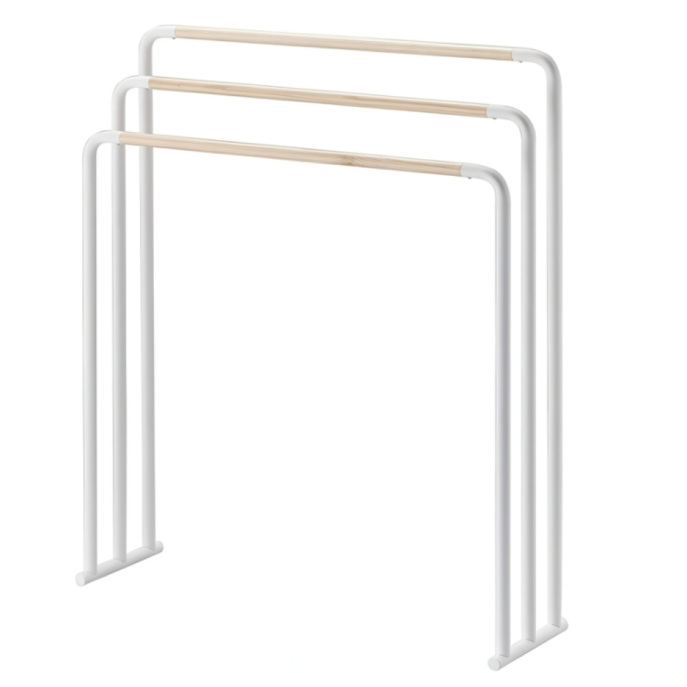 Ställning för handdukar, YAMAZAKI TOWEL HANGER, 19 x 70 x H 83 cm i gruppen Förvaring / Badrumsförvaring hos SmartaSaker.se (42885)