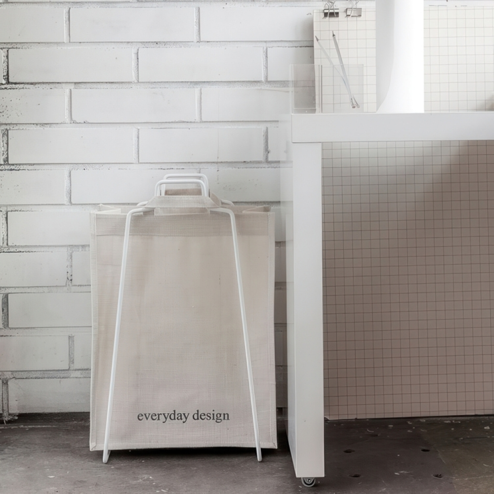 Ställning för papperskasse, HELSINKI RECYCLE BAG HOLDER, 32 x 25 x H 55 cm i gruppen Förvaring / Städförvaring och sopsortering / Sopsortering hos SmartaSaker.se (42886)