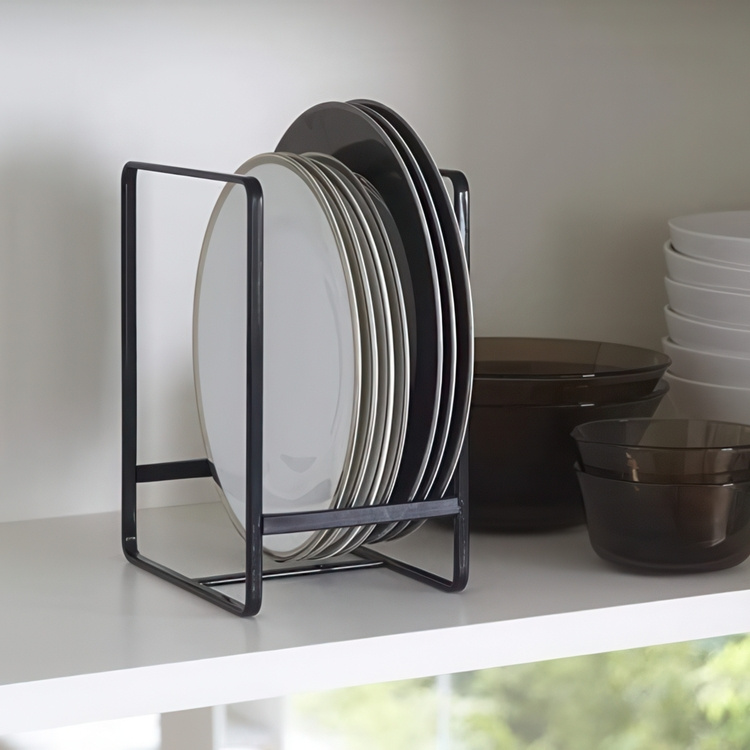 Ställning för Tallrikar, TOWER DISH ORGANIZER, Yamazaki i gruppen Förvaring / Köksförvaring / Organisera köksskåp hos SmartaSaker.se (42889)