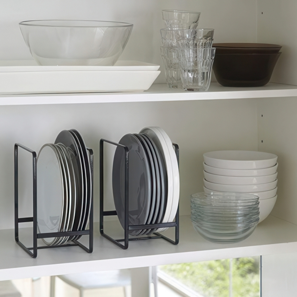 Ställning för Tallrikar, TOWER DISH ORGANIZER, Yamazaki i gruppen Förvaring / Köksförvaring / Organisera köksskåp hos SmartaSaker.se (42889)
