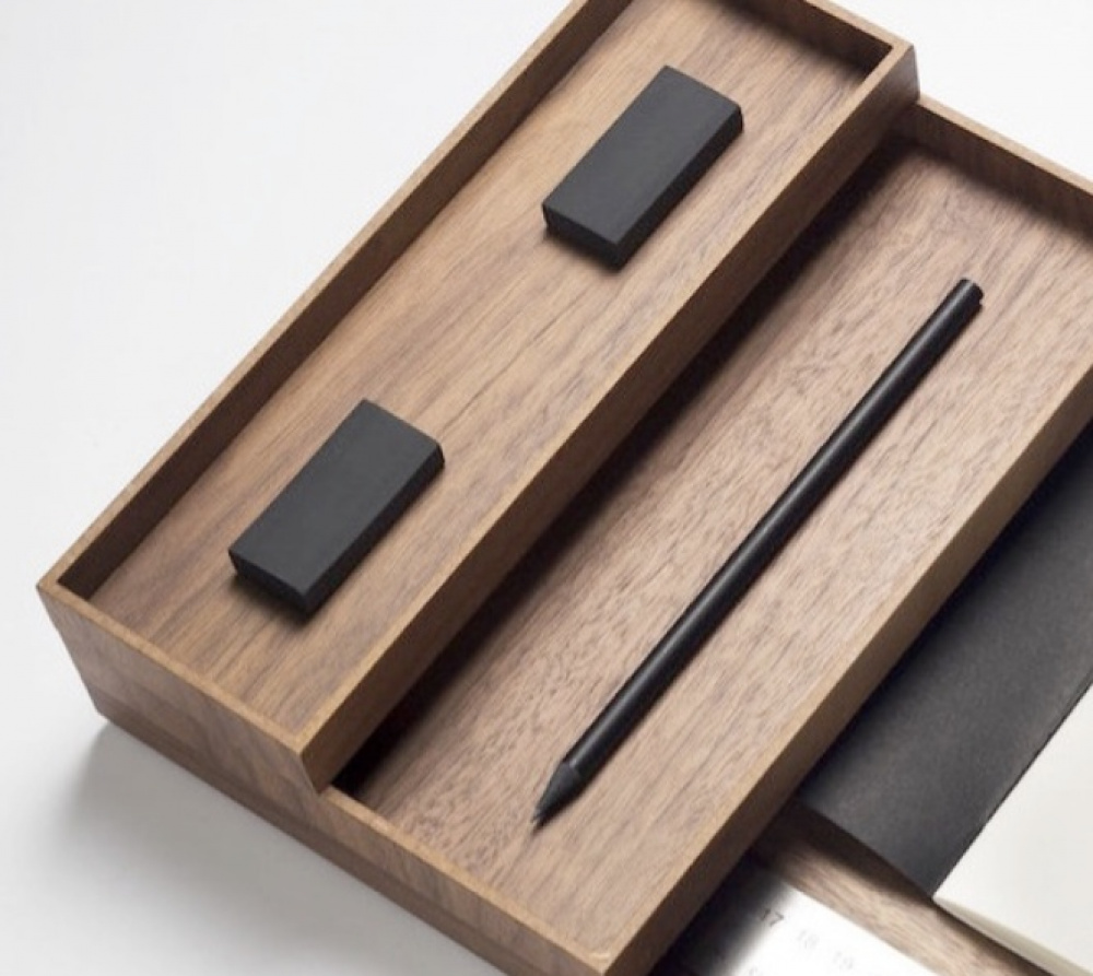 Suddgummin, 3 st, DESKSTORE BLACK, 4,9 x 2,3 x H 0,9 cm, Svart i gruppen Förvaring / Kontorsmaterial hos SmartaSaker.se (42899)