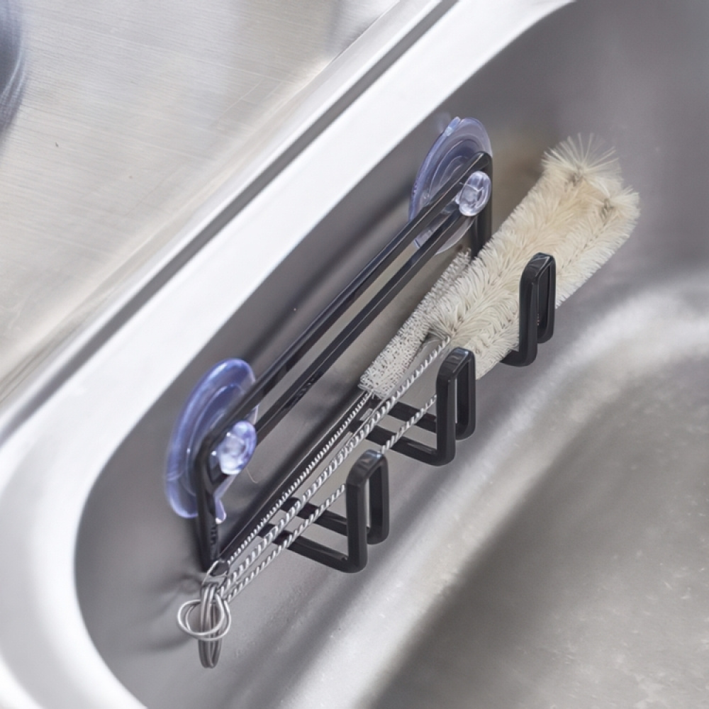 Svamphållare, Sugproppar, TOWER SPONGE HOLDER, 16 x 4 x H 5,5 cm, Yamazaki i gruppen Förvaring / Populära varumärken / Yamazaki hos SmartaSaker.se (42910)