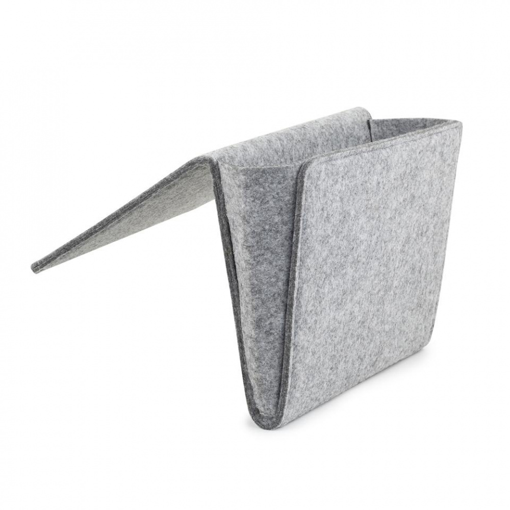 Sängficka för sängen eller soffan, KIKKERLAND SMALL BED SIDE POCKET, Grå i gruppen Förvaring / Sovrumsförvaring hos SmartaSaker.se (42915)