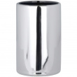 Tandborsthållare / mugg i Keramik, POLARIS, Ø 7,5 x H 11,2 cm, Krom Tandborsthållare / mugg i Keramik, POLARIS, Ø 7,5 x H 11,2 cm, Krom