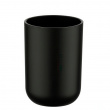 Tandborsthållare / mugg, BRASIL, Ø 7,3 x H 10,3 cm, Svart Tandborsthållare / mugg, BRASIL, Ø 7,3 x H 10,3 cm, Svart