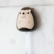 Tandborsthållare med sugproppsfäste, HEDGEHOG, Kikkerland, Brun / Beige Tandborsthållare med sugproppsfäste, HEDGEHOG, Kikkerland, Brun / Beige