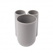 Tandborstmugg , TOUCH, 10 x 8 x H 10 cm, Umbra, grå Tandborstmugg , TOUCH, 10 x 8 x H 10 cm, Umbra, grå