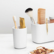 Tandborstmugg med avdelare, BRABANTIA RENEW, Ø7,6 x H 11 cm, Vit Tandborstmugg med avdelare, BRABANTIA RENEW, Ø7,6 x H 11 cm, Vit