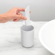 Tandborstmugg med avdelare, BRABANTIA RENEW, Ø7,6 x H 11 cm, Vit Tandborstmugg med avdelare, BRABANTIA RENEW, Ø7,6 x H 11 cm, Vit