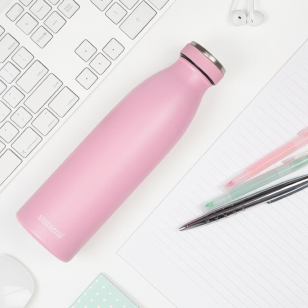 Termosflaska för kall eller varm dryck, HYDRATE STAINLESS STEEL, 500 ml i gruppen Förvaring / Köksförvaring / Matlådor / Matlådor i metall hos SmartaSaker.se (42951)