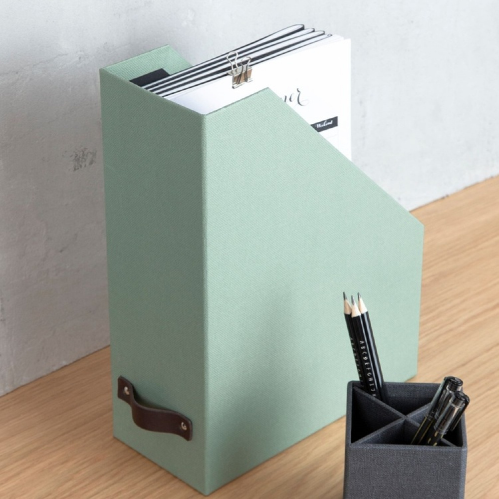 Tidskriftssamlare, BIGSO ESTELLE CANVAS i gruppen Förvaring / Kontorsmaterial hos SmartaSaker.se (42957)