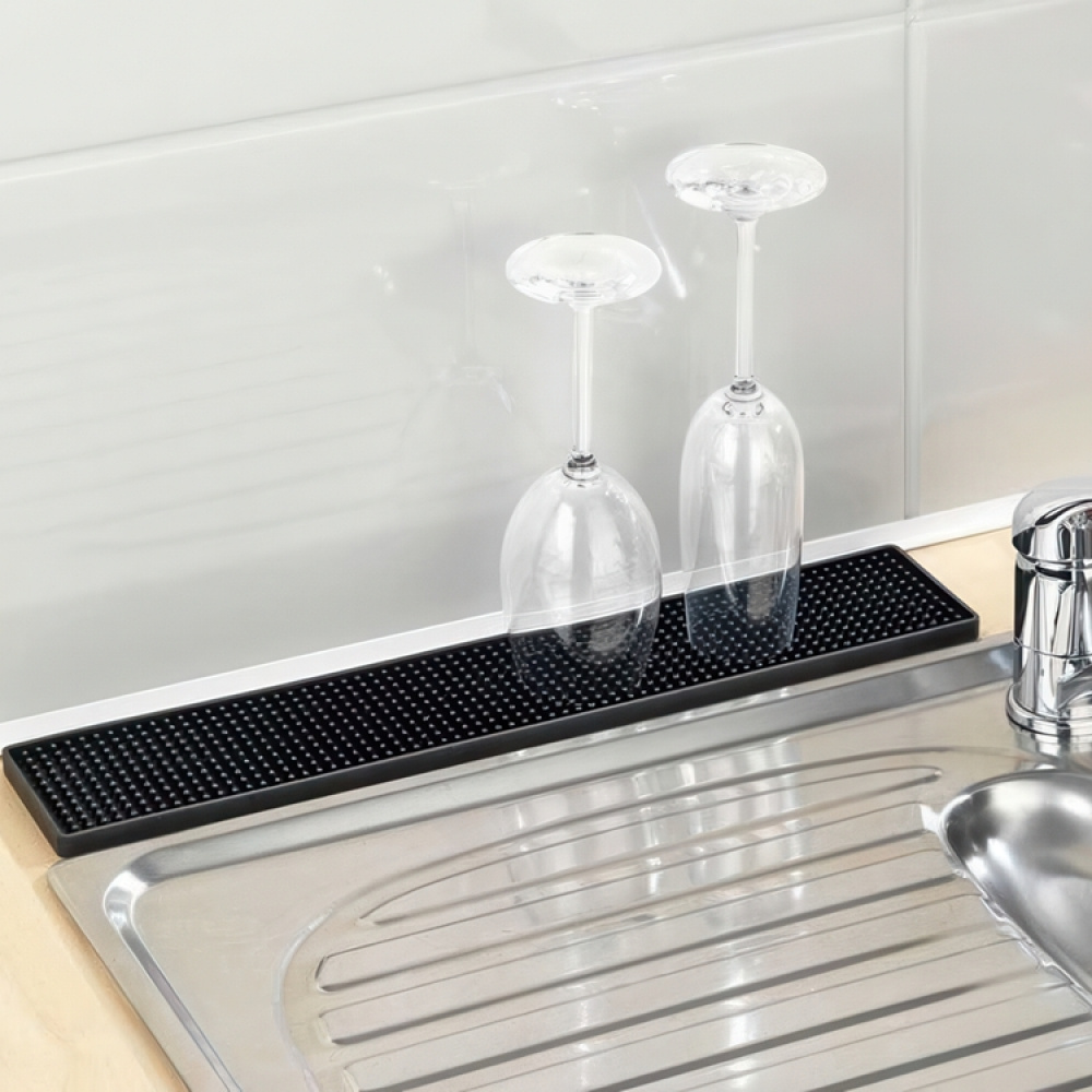 Torkmatta, Långsmal, CLASSIC DRAIN MAT SLIM, 42 x 8 cm i gruppen Förvaring / Köksförvaring / Diskställ och diskbänk hos SmartaSaker.se (42979)