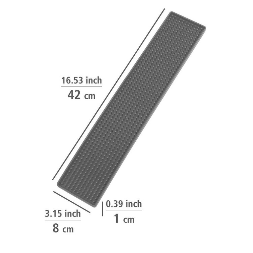 Torkmatta, Långsmal, CLASSIC DRAIN MAT SLIM, 42 x 8 cm i gruppen Förvaring / Köksförvaring / Diskställ och diskbänk hos SmartaSaker.se (42979)