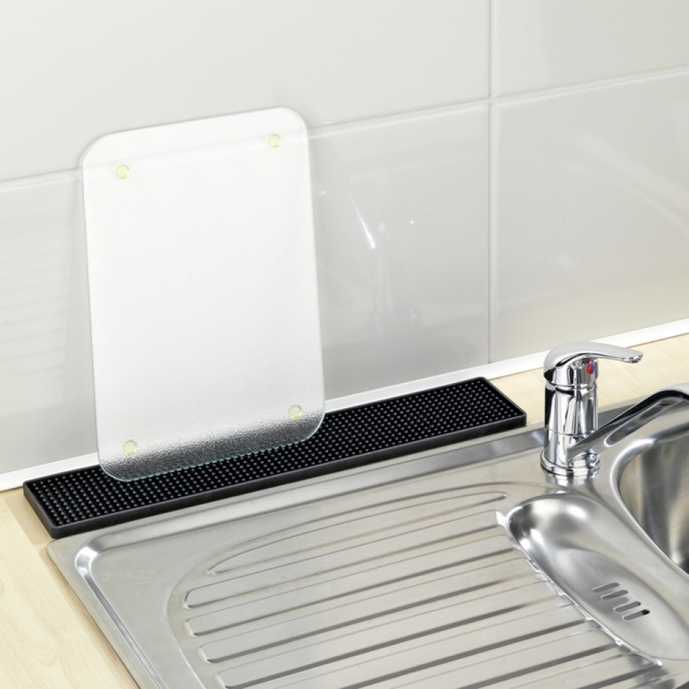 Torkmatta, Långsmal, CLASSIC DRAIN MAT SLIM, 42 x 8 cm i gruppen Förvaring / Köksförvaring / Diskställ och diskbänk hos SmartaSaker.se (42979)