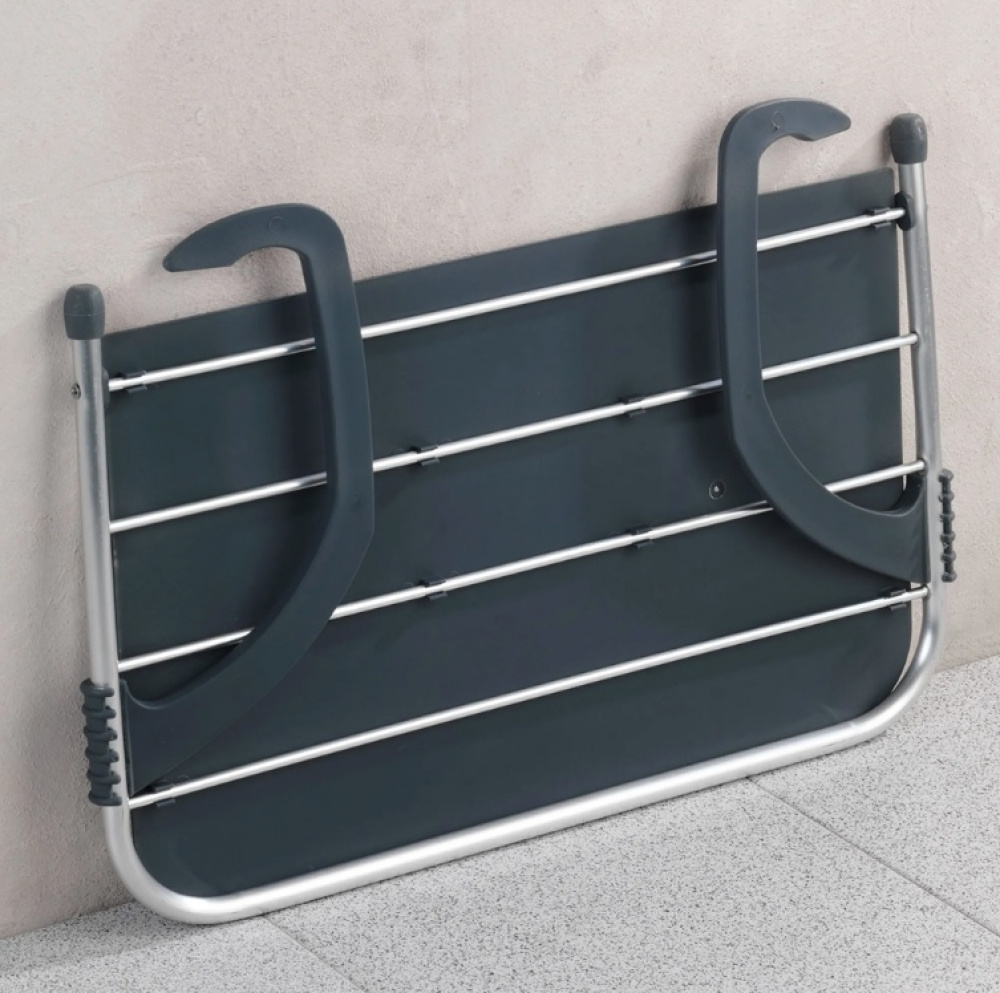 Torkställning / Balkongbord, CLEVER DRYING RACK, 3 m, Silver / Grå i gruppen Förvaring / Tvätt och tork / Torkställningar hos SmartaSaker.se (42980)