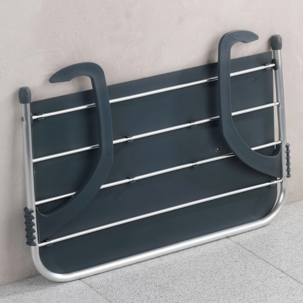 Torkställning / Balkongbord, CLEVER DRYING RACK, 3 m, Silver / Grå i gruppen Förvaring / Tvätt och tork / Torkställningar hos SmartaSaker.se (42980)