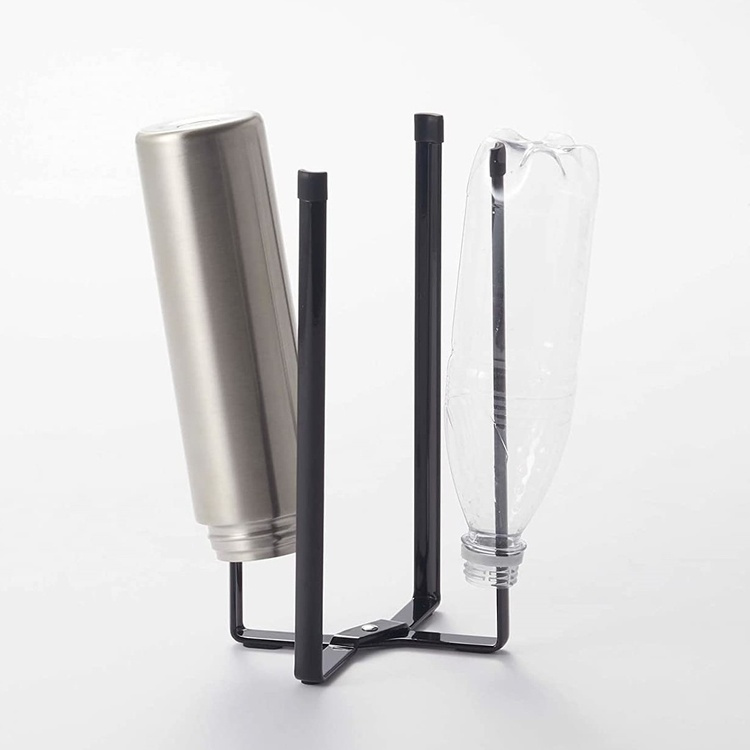 Torkställning för flaskor, Hopfällbar, TOWER BOTTLE STAND, Yamazaki i gruppen Förvaring / Köksförvaring / Diskställ och diskbänk hos SmartaSaker.se (42987)