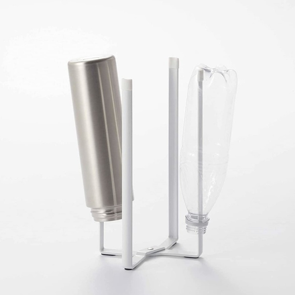 Torkställning för flaskor, Hopfällbar, TOWER BOTTLE STAND, Yamazaki i gruppen Förvaring / Köksförvaring / Diskställ och diskbänk hos SmartaSaker.se (42987)