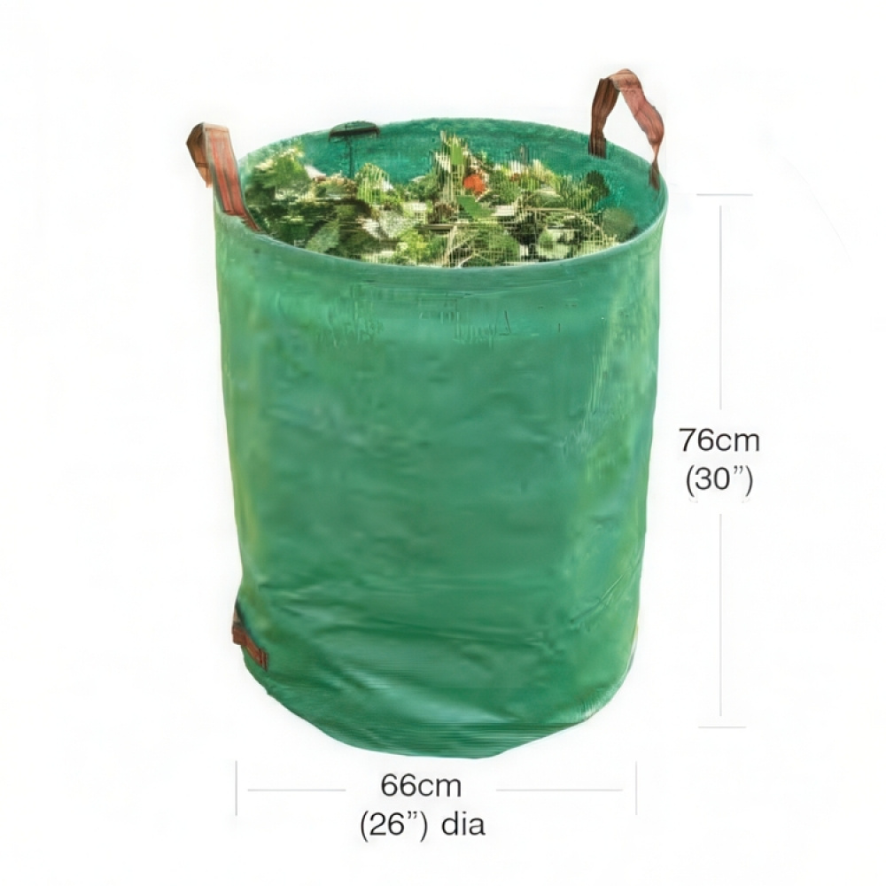 Trädgårdssäck, HEAVY DUTY Garland, Giant, Ø66 x H 76 cm, grön i gruppen Förvaring / Städförvaring och sopsortering / Städkorgar hos SmartaSaker.se (43005)