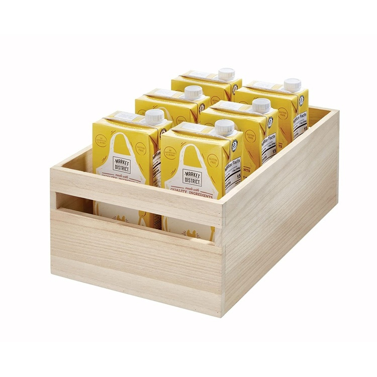 Trälåda, Extra Stor, PAULOWNIA ECO WOOD BOX XL, 25,4 x 38 x H 15,2 cm, Natur i gruppen Förvaring / Förvaringslådor hos SmartaSaker.se (43014)