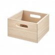 Trälåda, THE HOME EDIT ECO WOOD SQUARE BOX, 25,5 x 25,5 x H15 cm, Natur Trälåda, THE HOME EDIT ECO WOOD SQUARE BOX, 25,5 x 25,5 x H15 cm, Natur