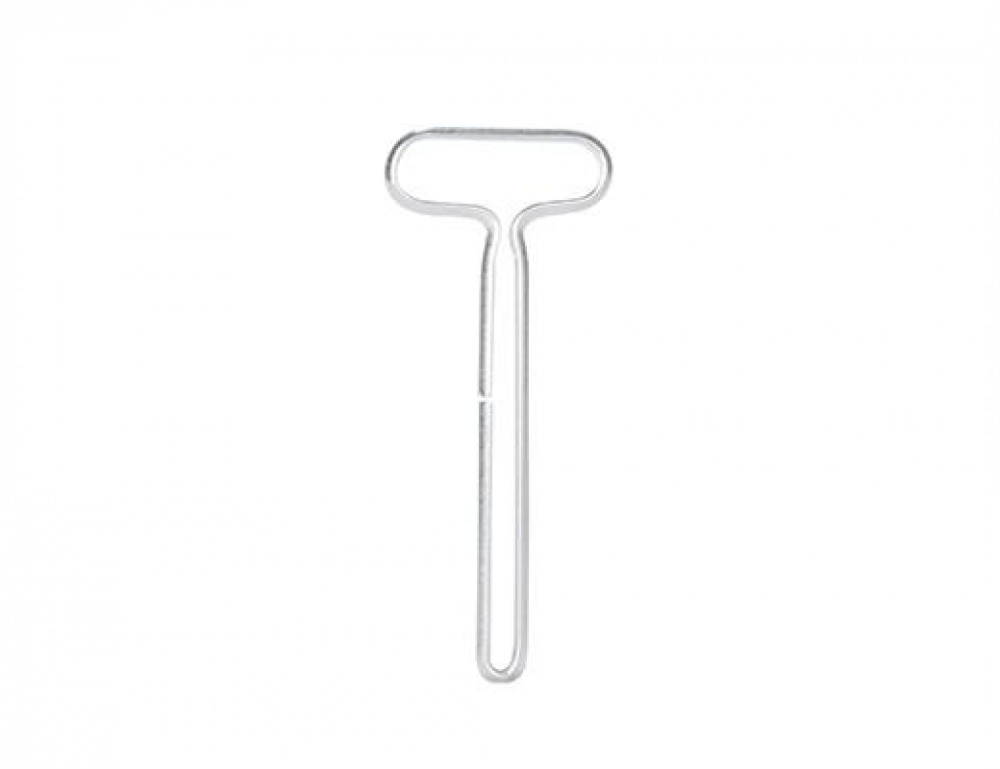 Tubklämmor av metall, 2 st, TUBE SQUEEZER, Kikkerland, Silver i gruppen Förvaring / Badrumsförvaring hos SmartaSaker.se (43025)