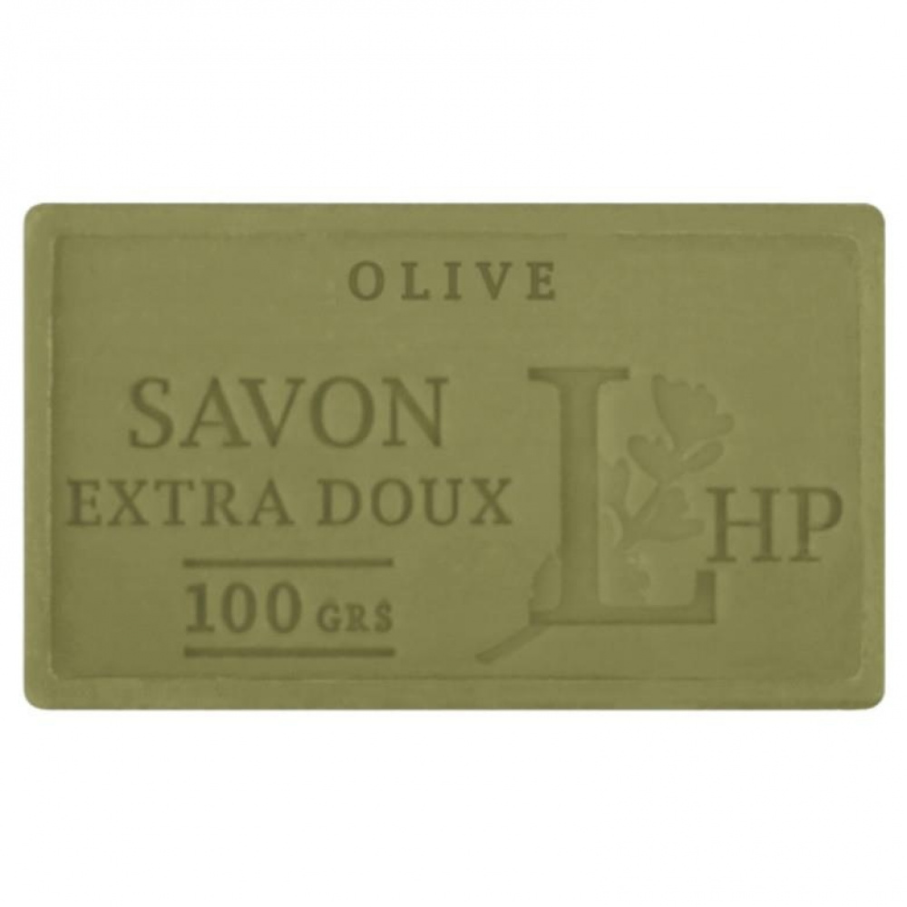 Tvål med Olivolja, 100 g, SAVON DE MARSEILLE HUILE D\'OLIVE, 8,5 x 5 x H 2,5 cm, Olivgrön i gruppen Tillbehör och liknande hos SmartaSaker.se (43053)
