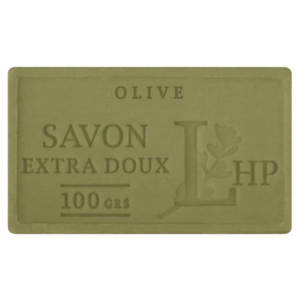 Tvål med Olivolja, 100 g, SAVON DE MARSEILLE HUILE D\'OLIVE, 8,5 x 5 x H 2,5 cm, Olivgrön i gruppen Tillbehör och liknande hos SmartaSaker.se (43053)