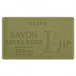 Tvål med Olivolja, 100 g, SAVON DE MARSEILLE HUILE D\'OLIVE, 8,5 x 5 x H 2,5 cm, Olivgrön Tvål med Olivolja, 100 g, SAVON DE MARSEILLE HUILE D\'OLIVE, 8,5 x 5 x H 2,5 cm, Olivgrön