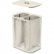 Tvättkorg 2-delad, Uttagbara säckar, 90 L, JOSEPH JOSEPH DUO TOTA, 56 x 39,5 x H 71 cm Tvättkorg 2-delad, Uttagbara säckar, 90 L, JOSEPH JOSEPH DUO TOTA, 56 x 39,5 x H 71 cm