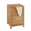 Tvättkorg i valnöt, 56 L, NORWAY, 45 x 45 x H 65 cm , Brun Tvättkorg i valnöt, 56 L, NORWAY, 45 x 45 x H 65 cm , Brun
