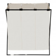 Tvättkorg med 3 fack, 145 L, TRIO XL, 69 x 37 x H 76 cm, Beige / Svart Tvättkorg med 3 fack, 145 L, TRIO XL, 69 x 37 x H 76 cm, Beige / Svart