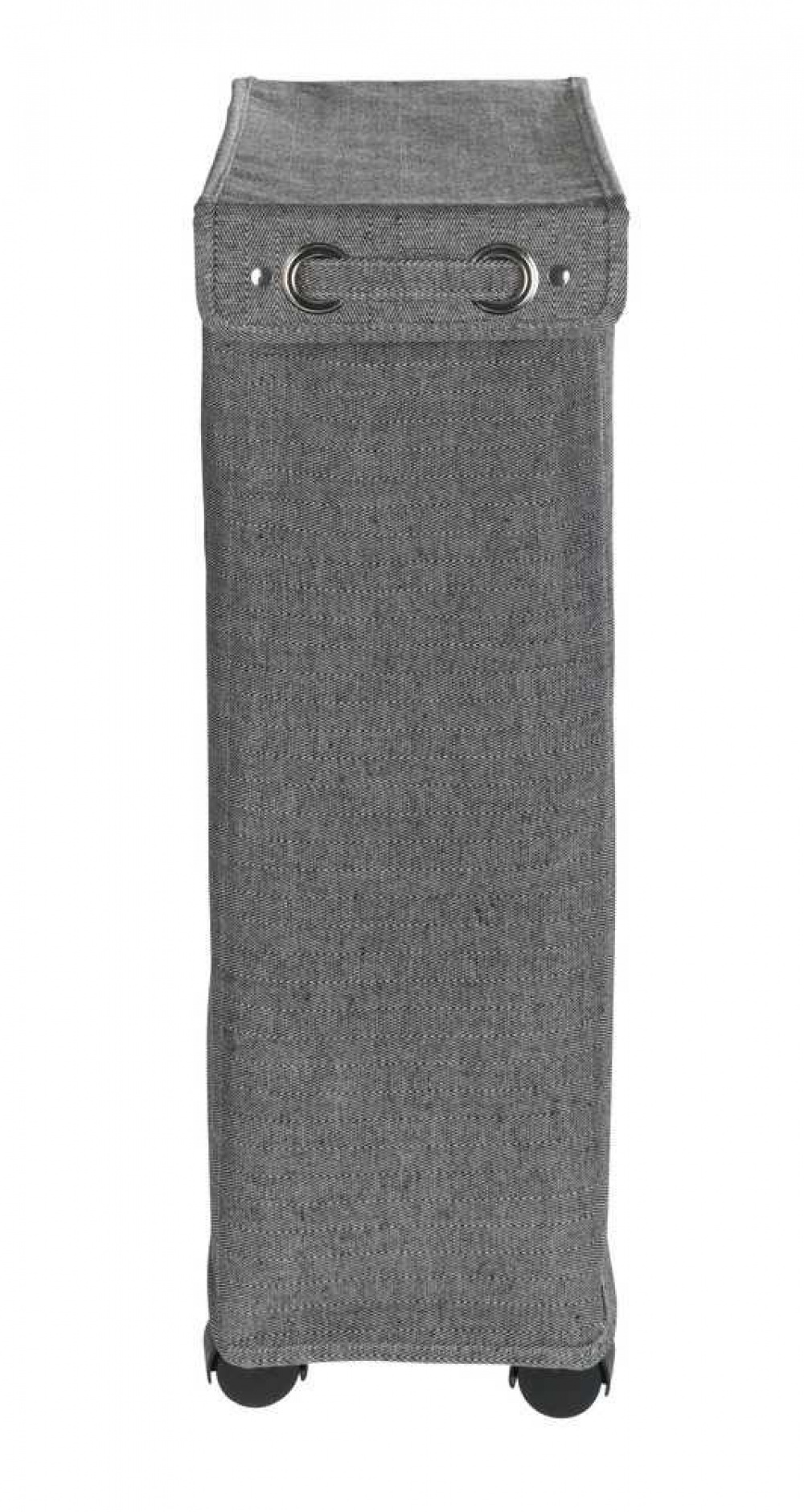 Tvättkorg på hjul, Extra Smal, CORNO PRIME, 18,5 x 40 x H 60 cm, Svart / Vit i gruppen Förvaring / Tvätt och tork / Tvättkorgar hos SmartaSaker.se (43101)