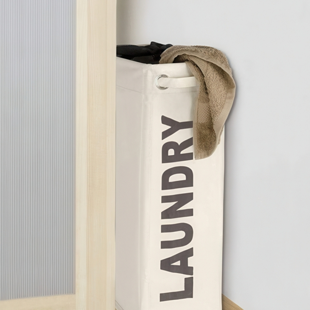 Tvättkorg på hjul, Extra Smal, LAUNDRY, 18,5 x 40 x H 60 cm i gruppen Förvaring / Tvätt och tork / Tvättkorgar hos SmartaSaker.se (43103)
