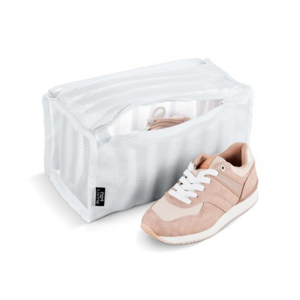 Tvättpåse för skor, LAVAGGIO SCARPE, 35x18 xH18 cm, vit i gruppen Förvaring / Tvätt och tork / Tvättpåsar hos SmartaSaker.se (43128)