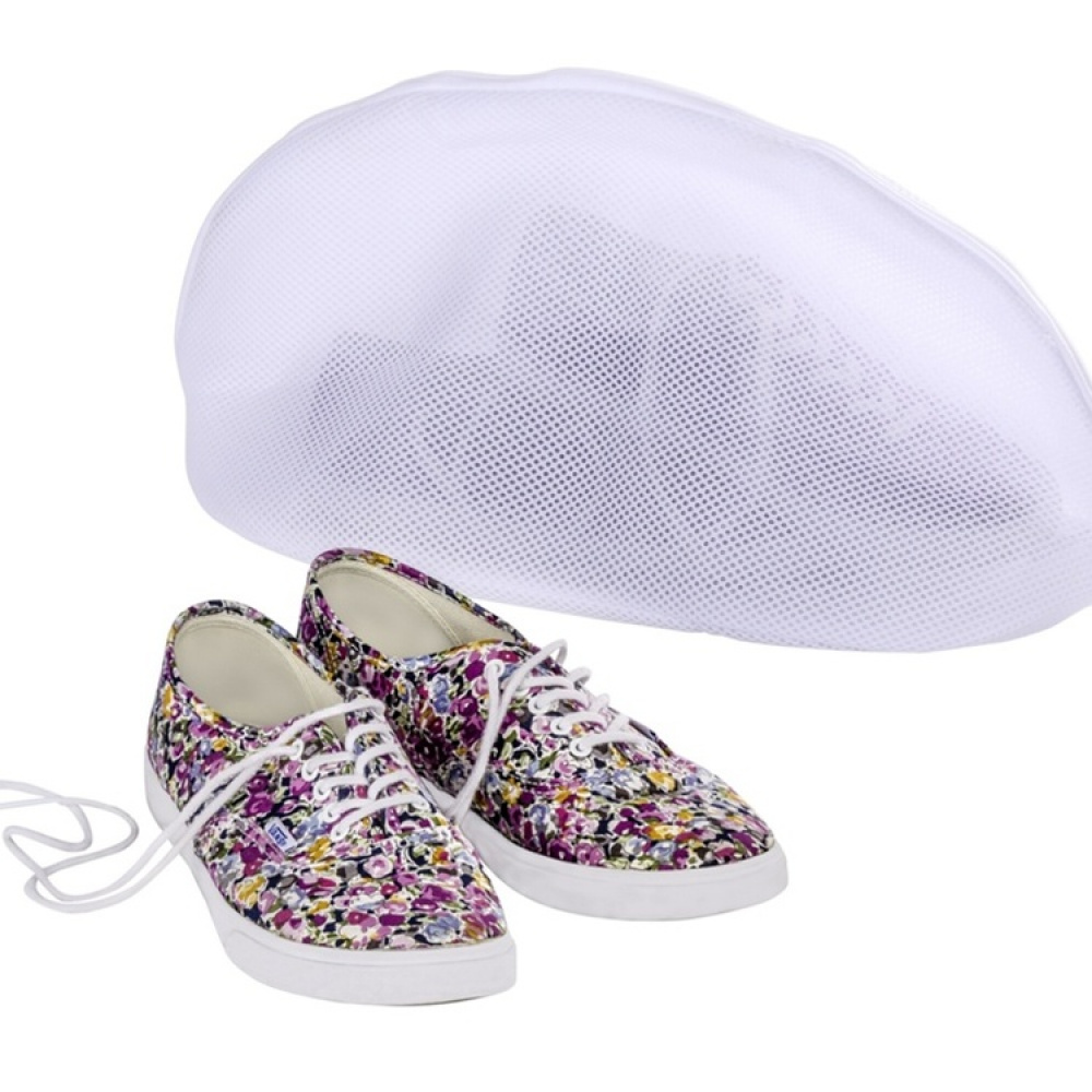 Tvättpåse för skor, SCHUH-WÄSCHENETZ, 23 x 40 x 23 cm, Vit i gruppen Förvaring / Tvätt och tork / Tvättpåsar hos SmartaSaker.se (43129)