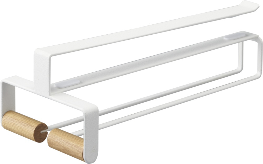 Under hylla vinglas hängare, TOSCA WINE GLASS HANGER, Yamazaki, Vit i gruppen Förvaring / Köksförvaring / Organisera köksskåp / Under hyllan-förvaring hos SmartaSaker.se (43153)