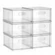 Utdragbar låda med avdelare, THE HOME EDIT ALL PURPOSE BIN DRAWER, 27,3 x 35,6 x H 17cm, Transparent Utdragbar låda med avdelare, THE HOME EDIT ALL PURPOSE BIN DRAWER, 27,3 x 35,6 x H 17cm, Transparent