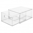 Utdragbar låda med avdelare, THE HOME EDIT ALL PURPOSE BIN DRAWER, 27,3 x 35,6 x H 17cm, Transparent Utdragbar låda med avdelare, THE HOME EDIT ALL PURPOSE BIN DRAWER, 27,3 x 35,6 x H 17cm, Transparent